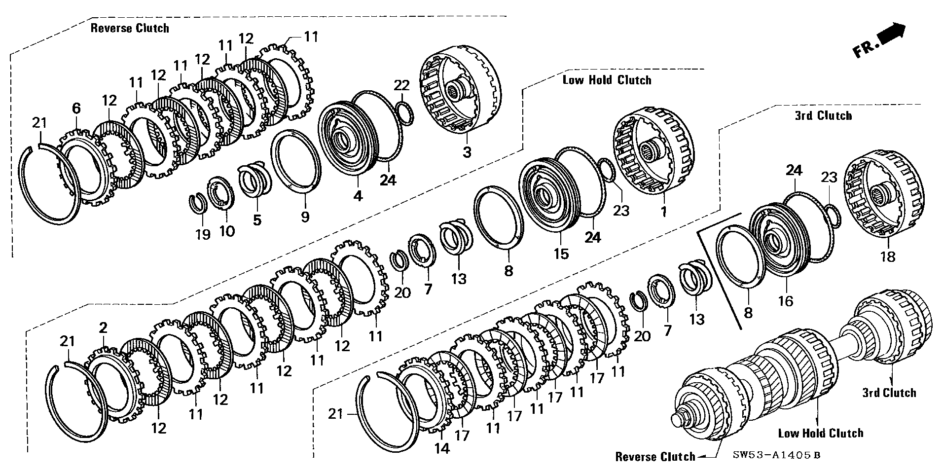 22537-P5H-003 - SPRING, CLUTCH DISK