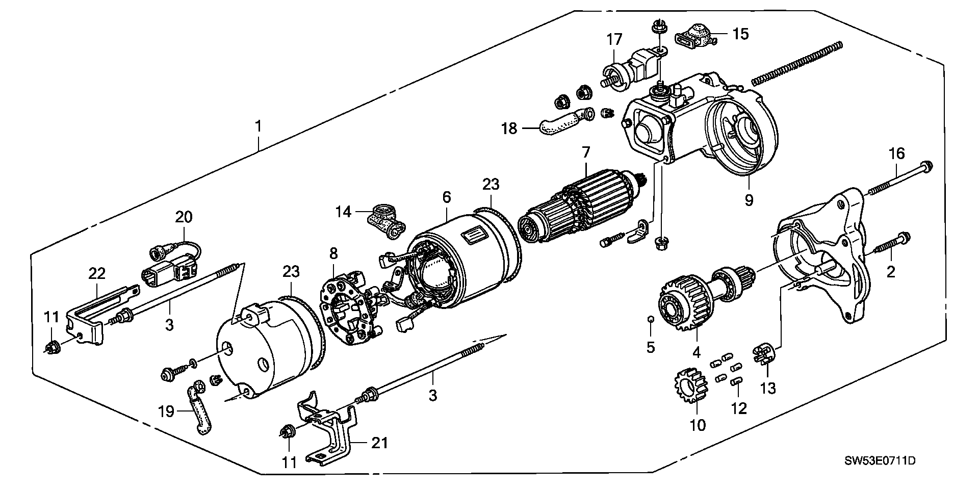 31206-P5G-003 - YOKE