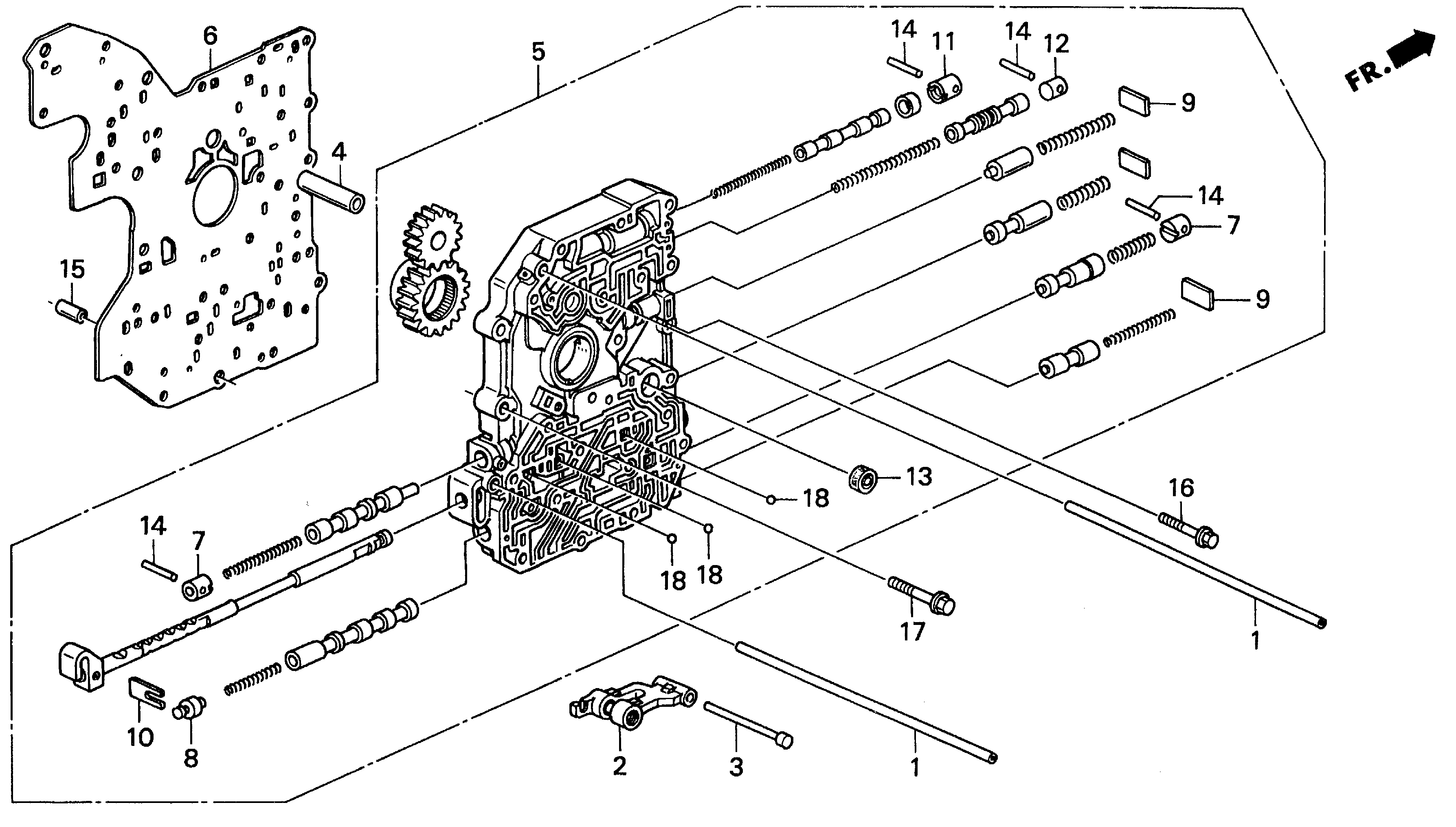 27000-P0X-020 - BODY ASSY., MAIN VALVE