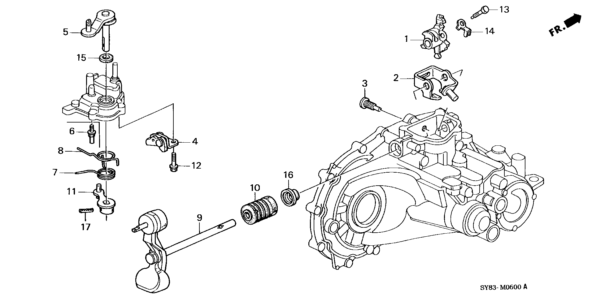 24474-PK5-000 - BOOT, SHIFT LEVER