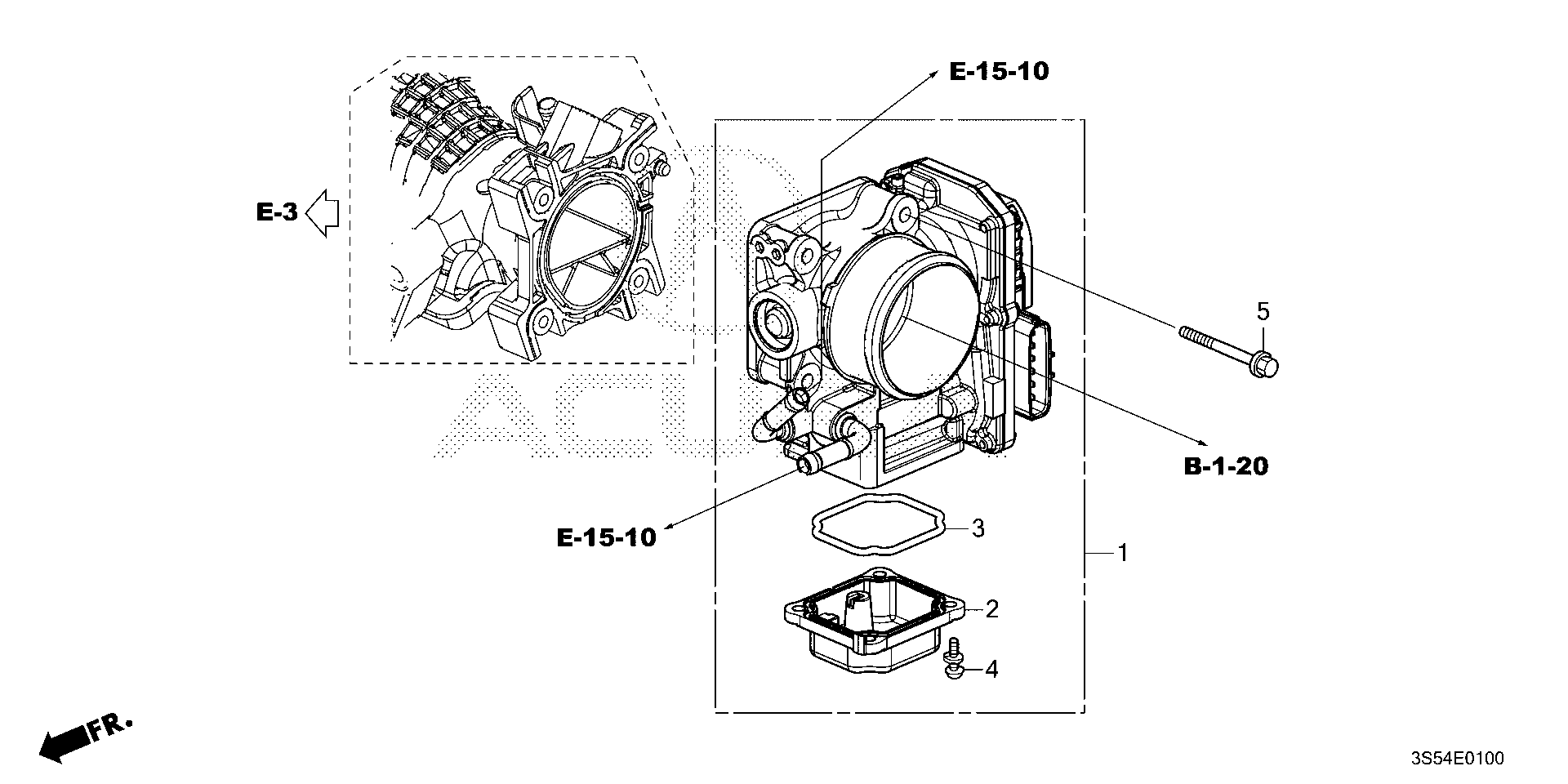 Throttle Body Acura Legend