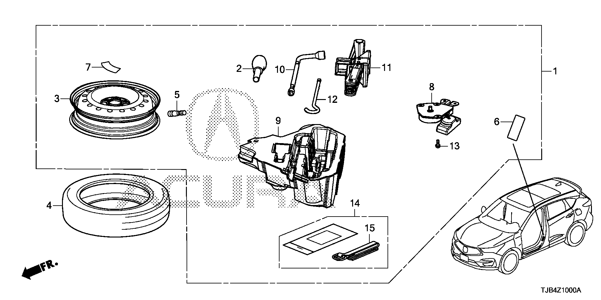 06421-TJB-A50 - TEMPORARY KIT