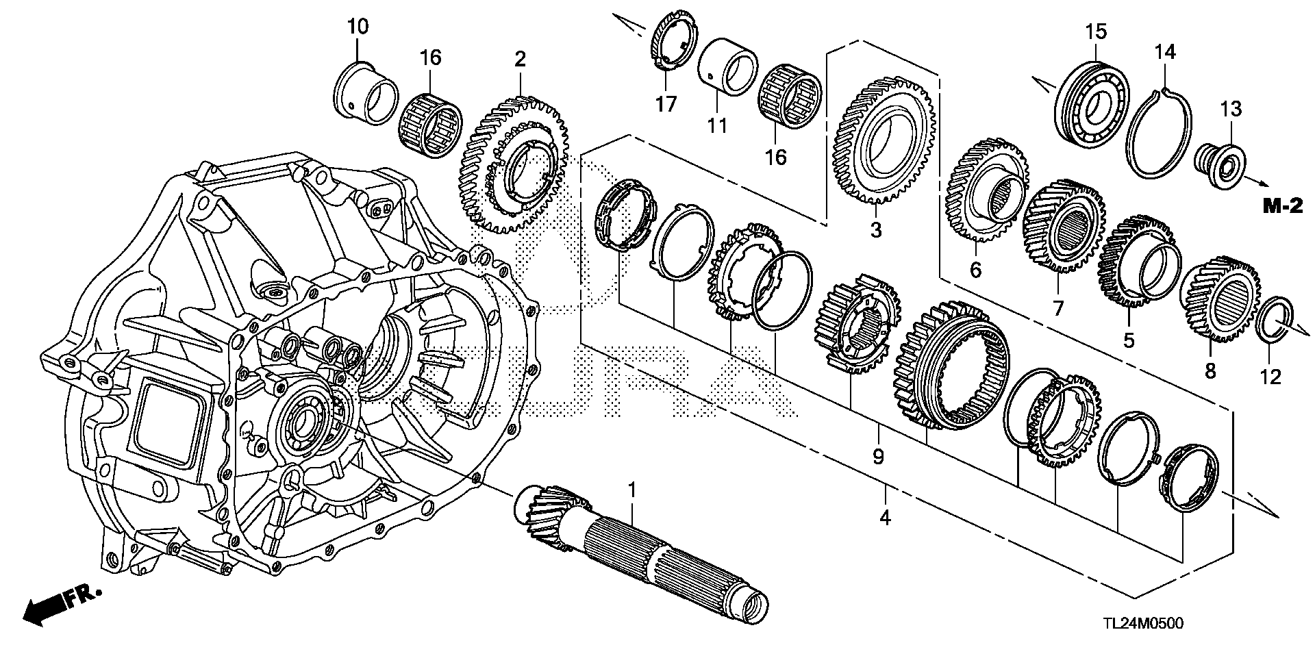 23914-RZF-000 - COLLAR, DISTANCE (40X47X27.5)