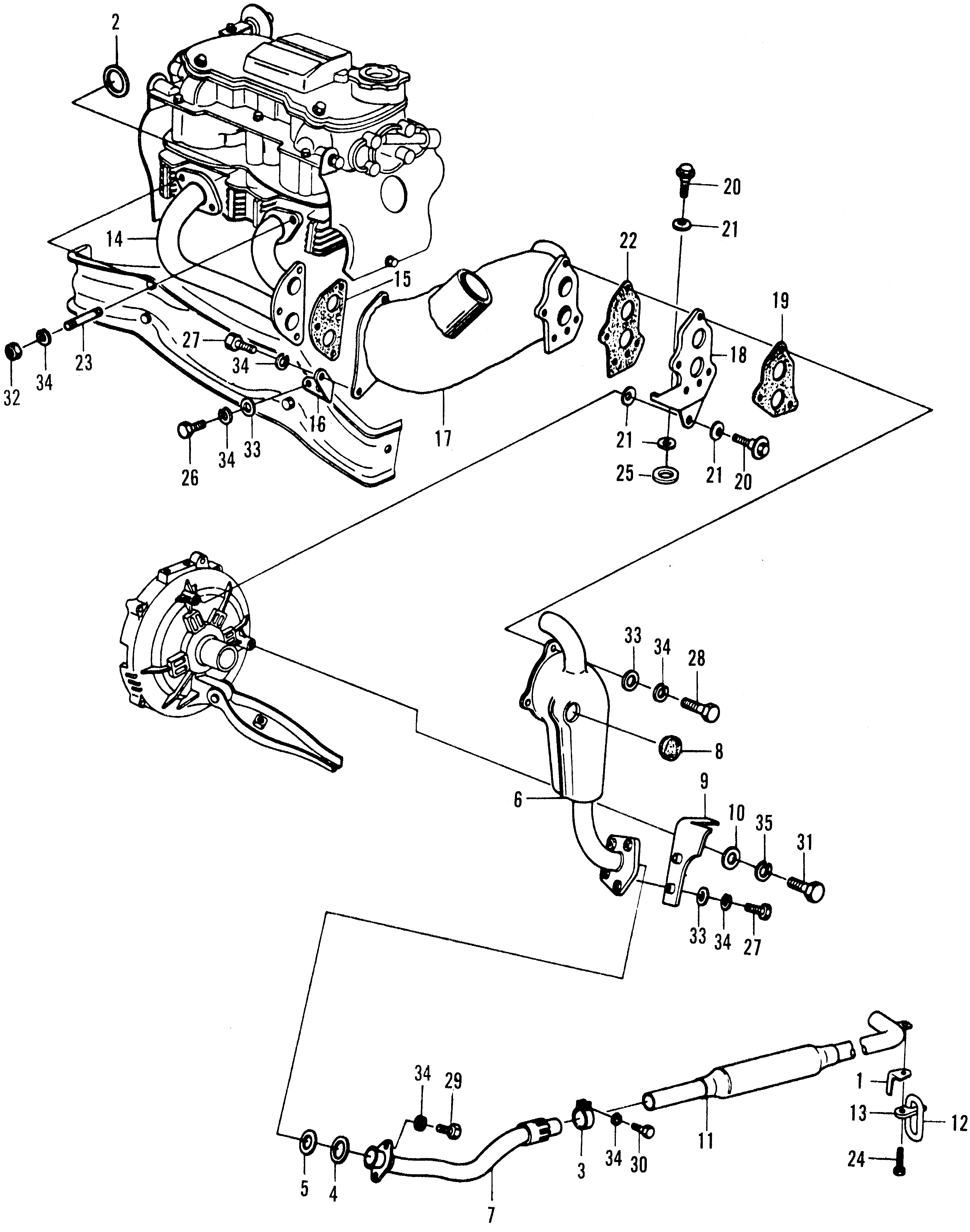 92101-08020-0H - BOLT, HEX. (8X20)