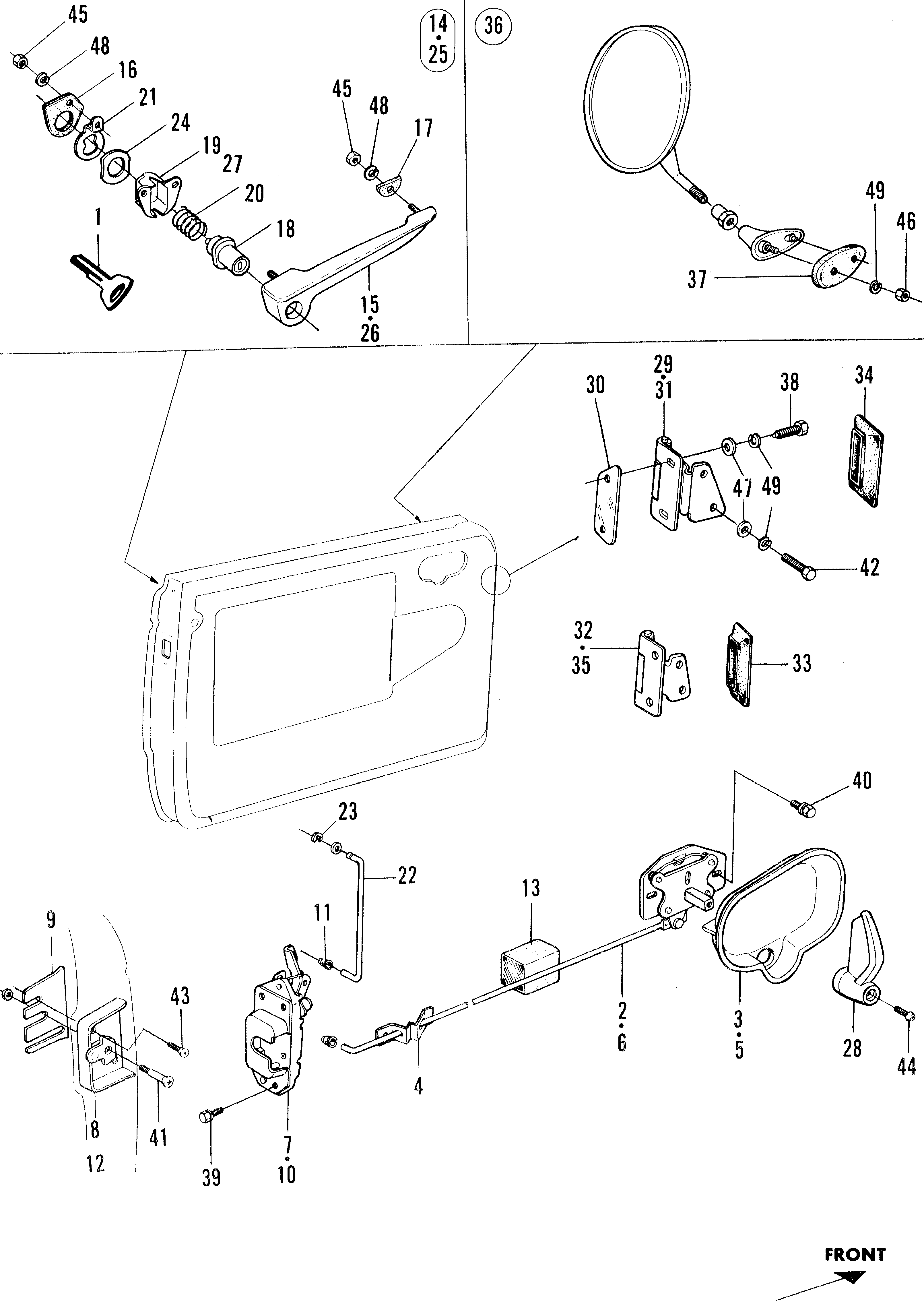 35116-568-671 - KEY, NO. 5 DOOR BLANK