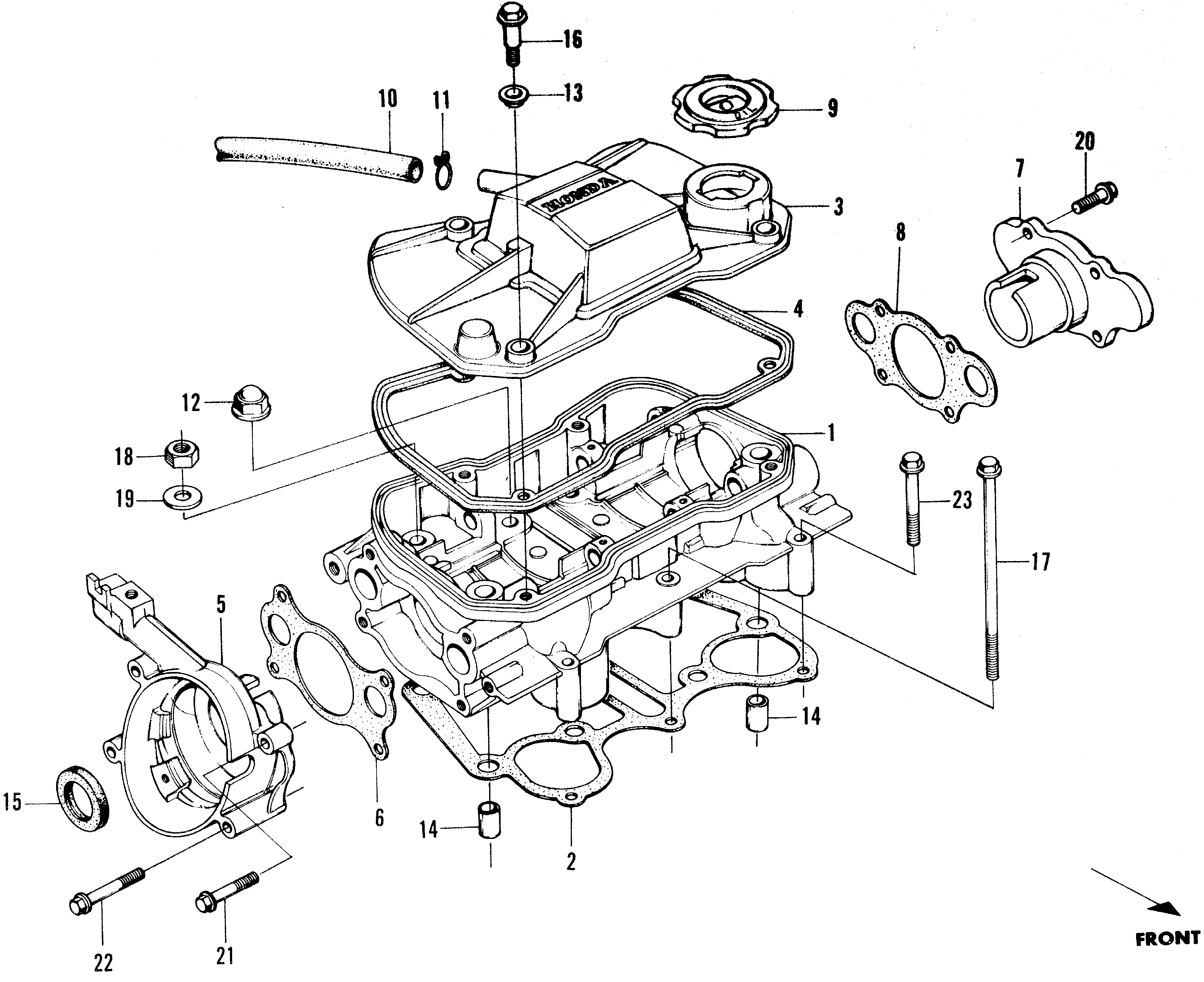 95701-06022-08 - BOLT, FLANGE (6X22)