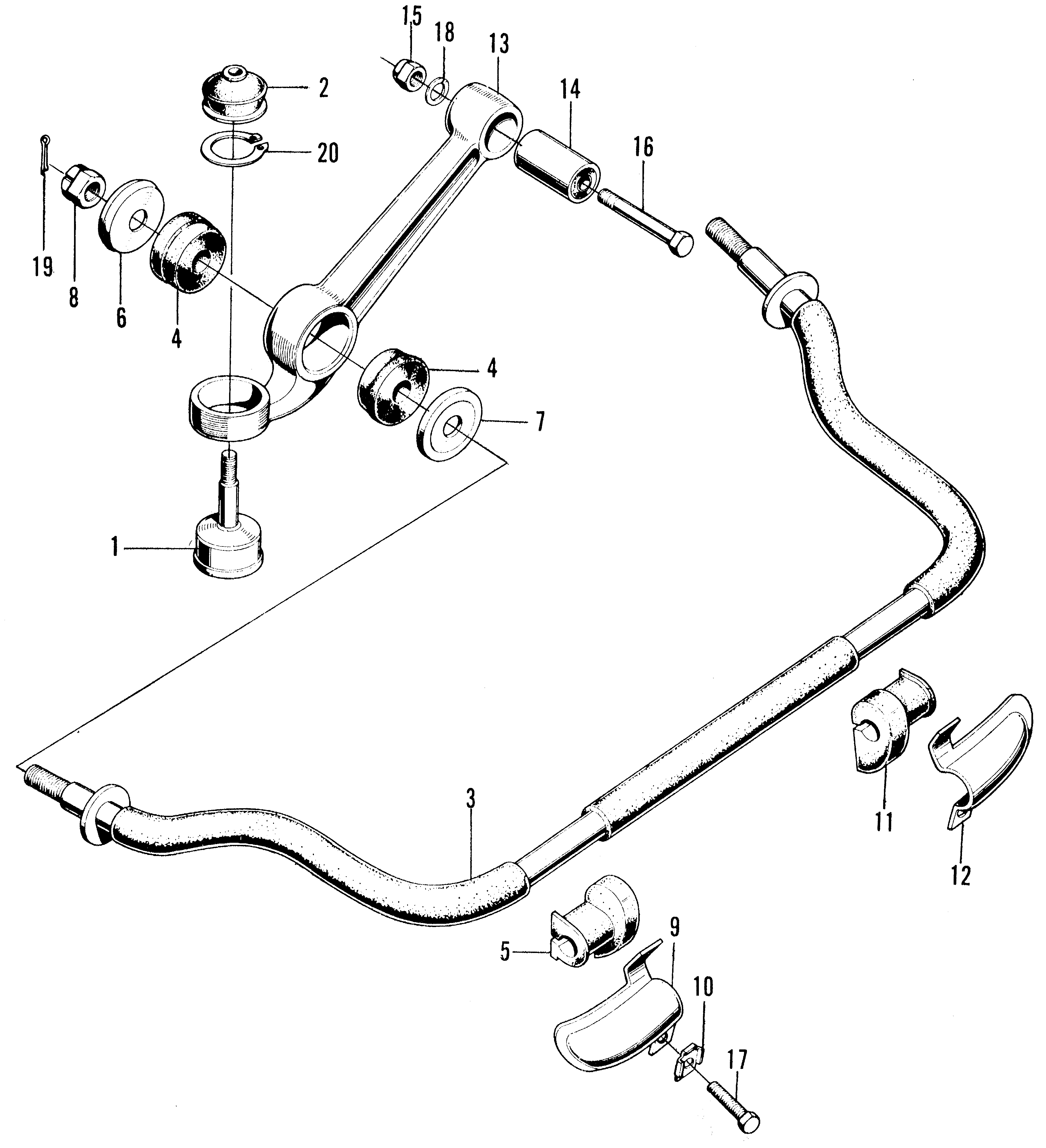 51308-617-000 - WASHER B, STABILIZER