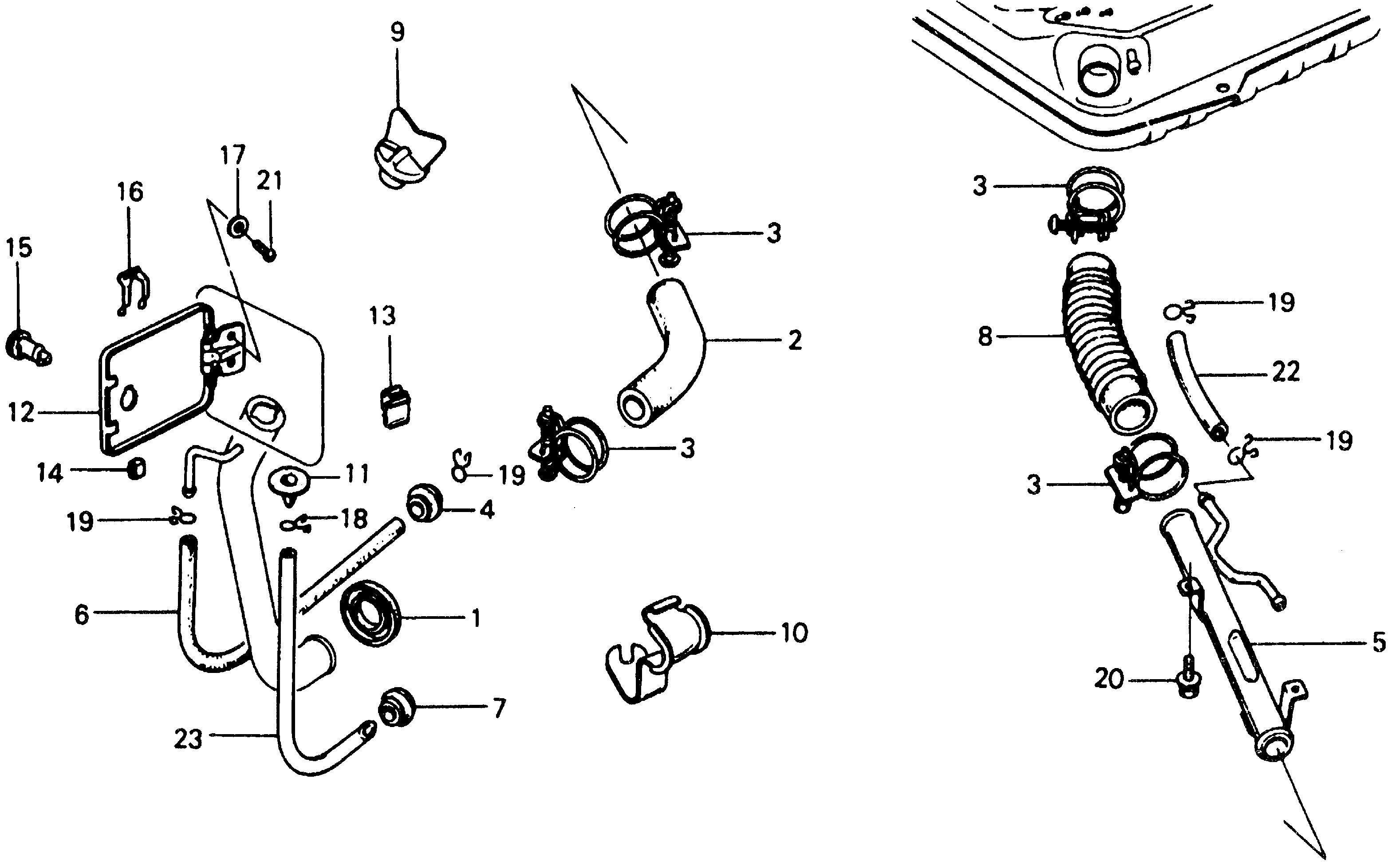 17651-663-000 - TUBE A, FILLER NECK CONNECTING