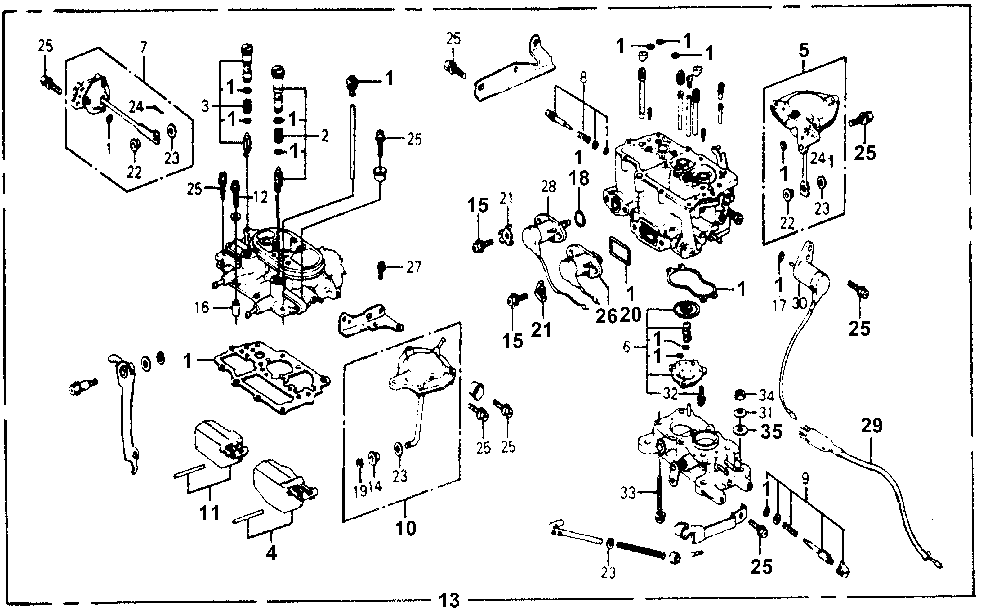 16100-671-821 - CARBURETOR ASSY.