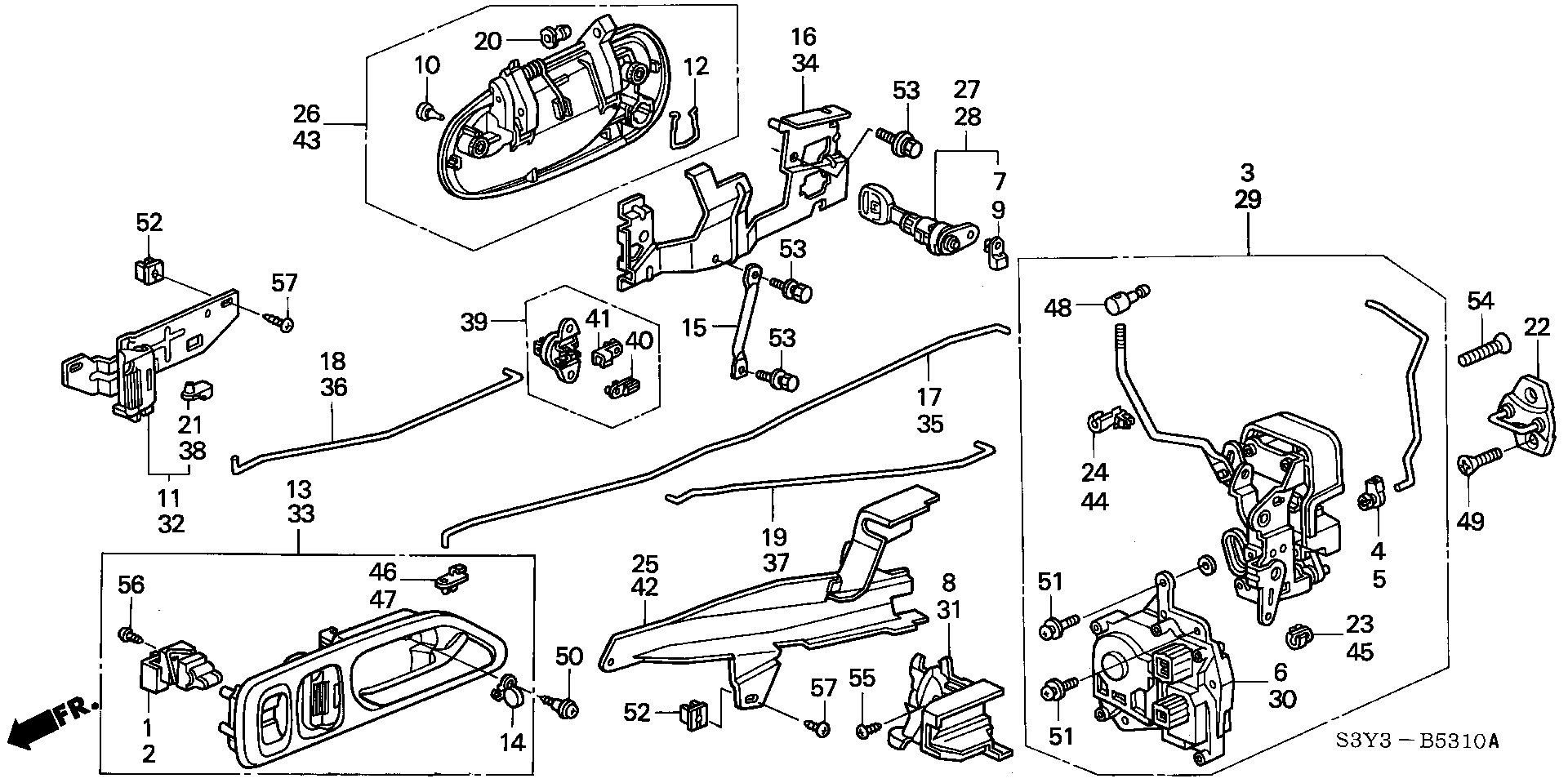90141-S84-003 - SCREW (3X10)