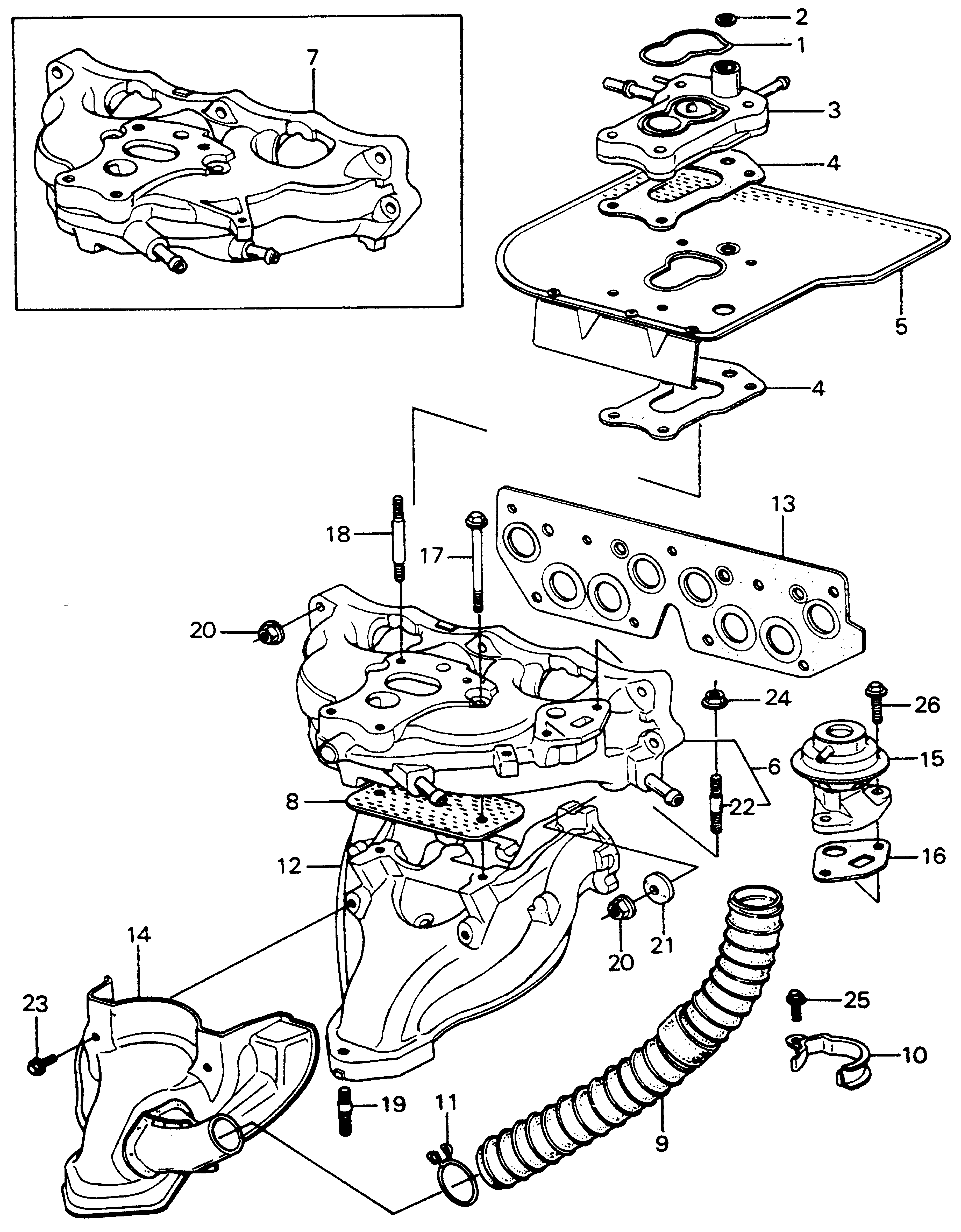 18710-PA6-681 - VALVE ASSY., EGR