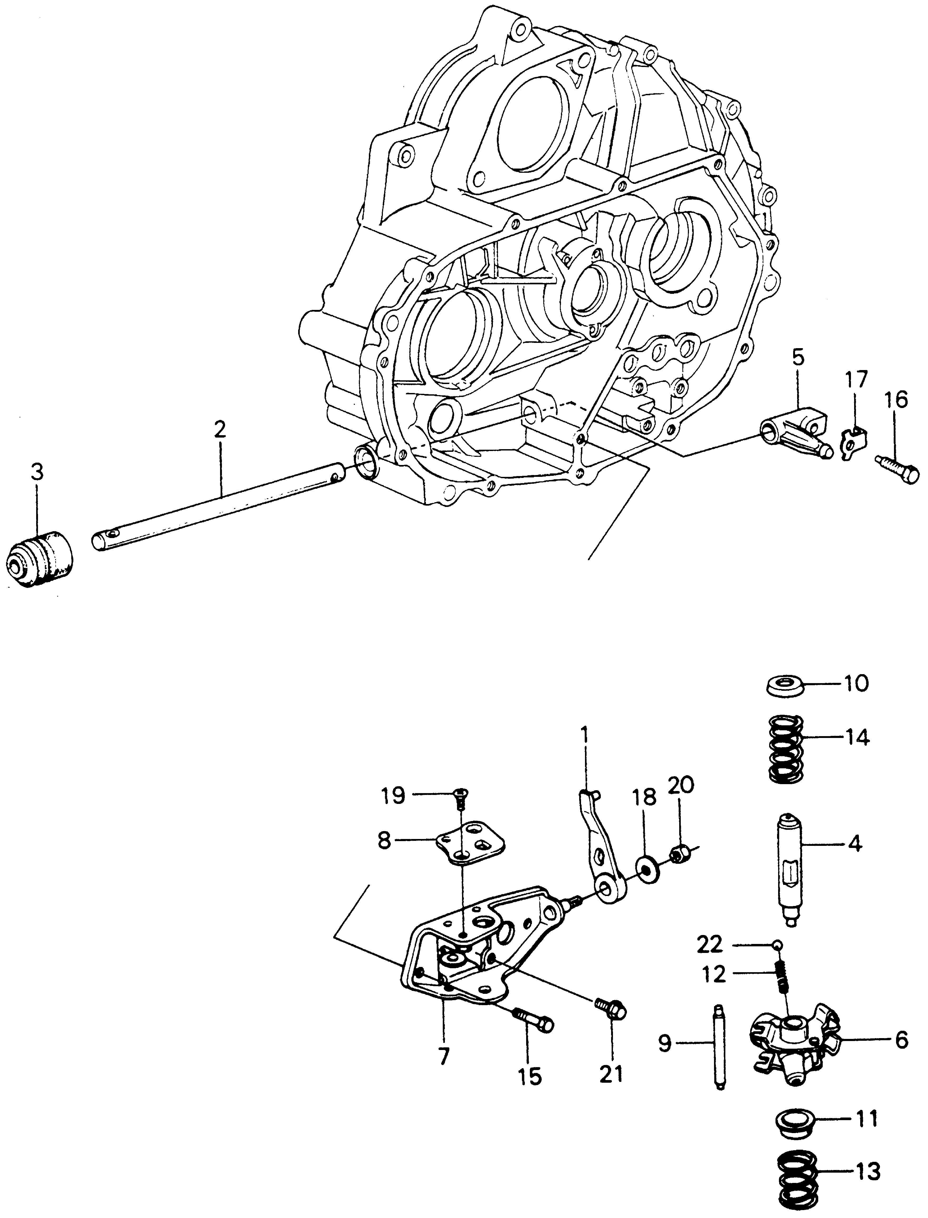 24311-PB7-000 - ROD, GEARSHIFT
