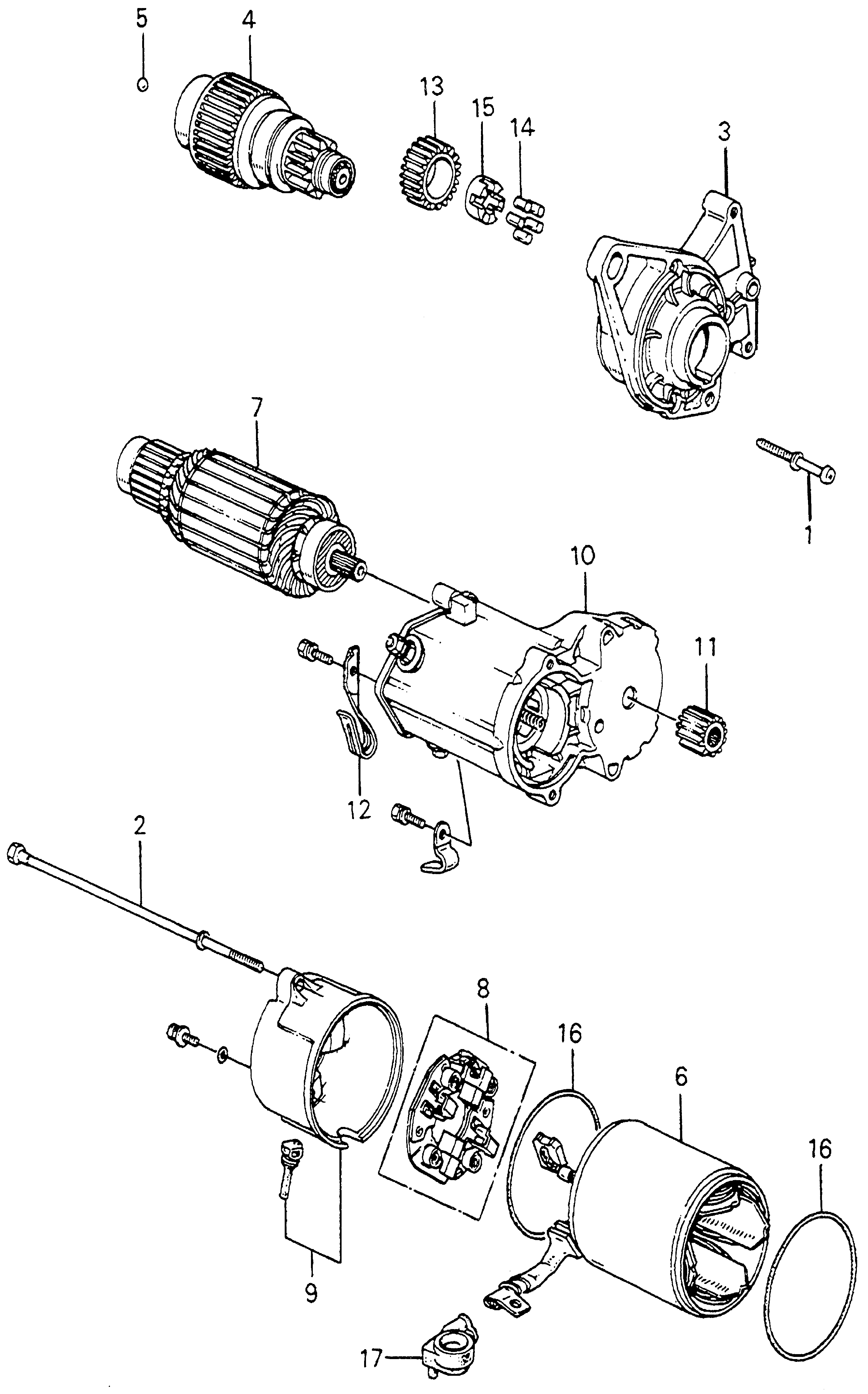 31209-PC2-671 - FRAME, STARTER END