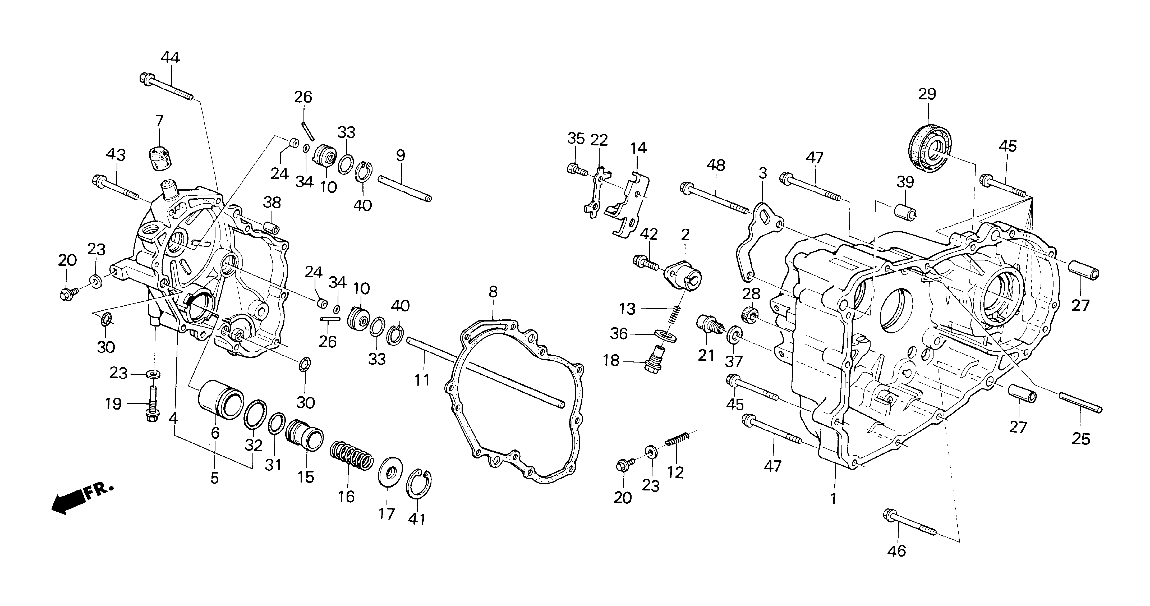 27561-PF0-000 - PISTON, LOW ACCUMULATOR (L 25.9)