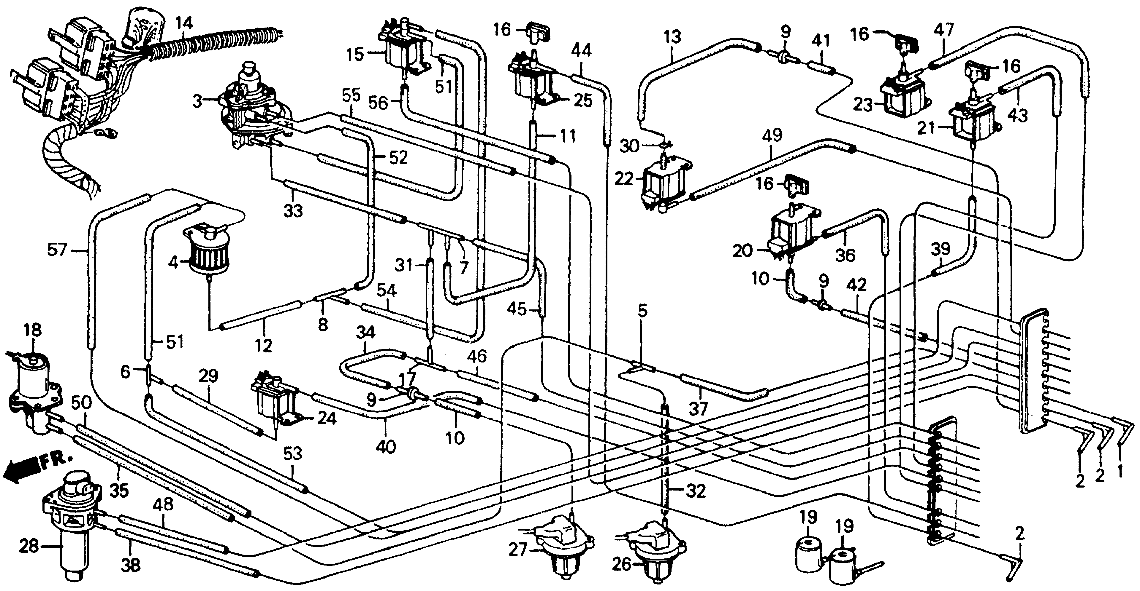 36016-PE1-662 - HOLDER, SOLENOID (3.5M)