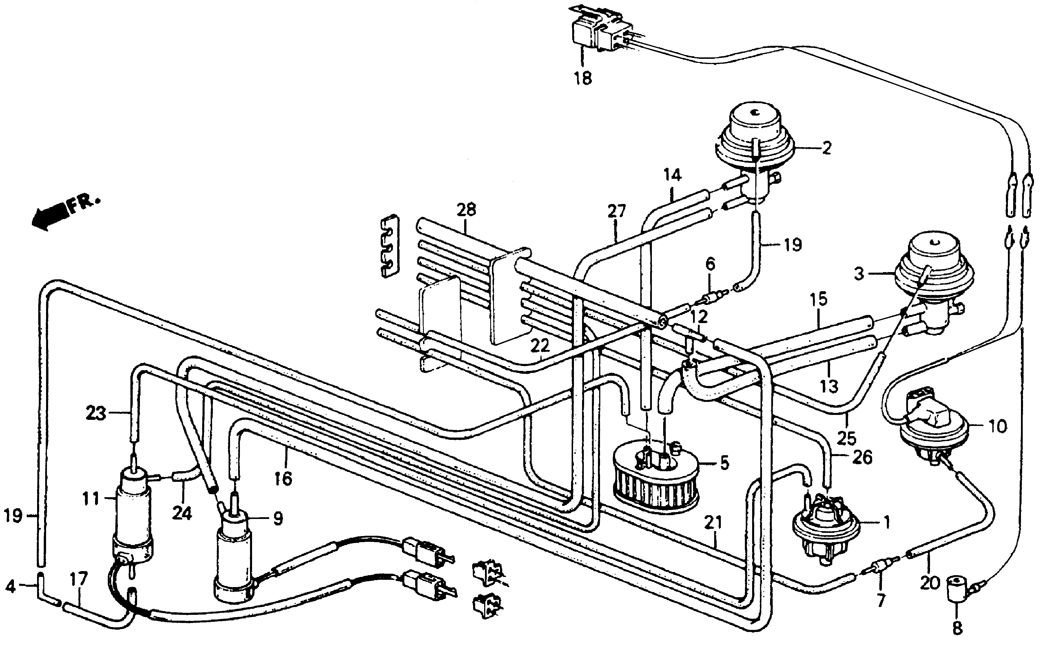 17390-PE1-661 - VALVE ASSY. B, AIR CONTROL