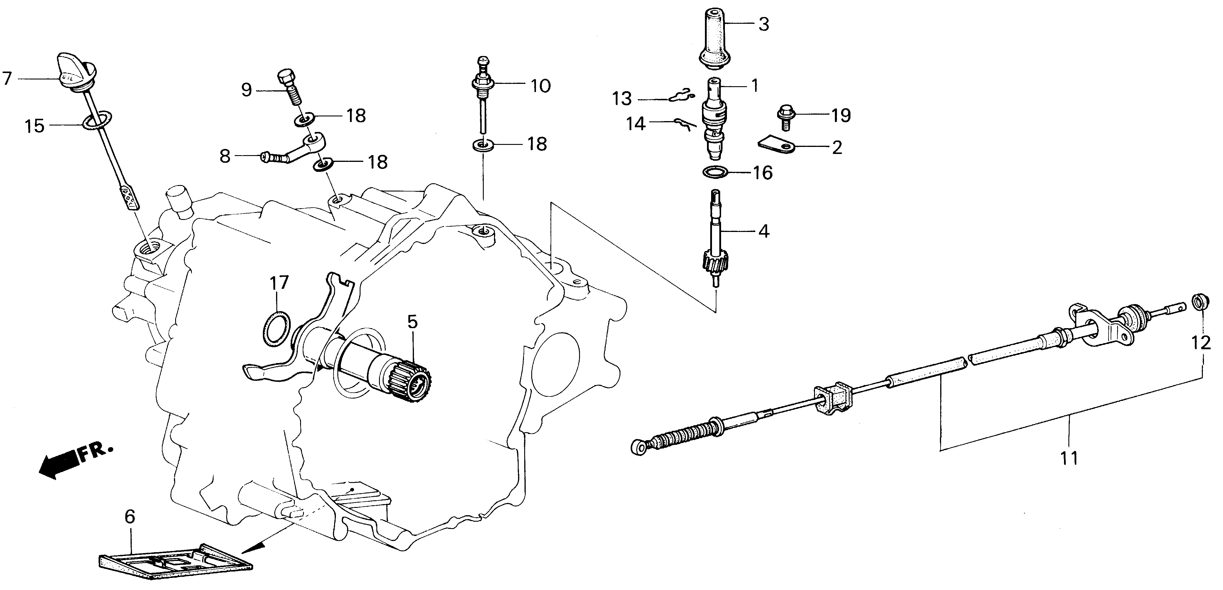 54315-SB3-771 - WIRE, CONTROL