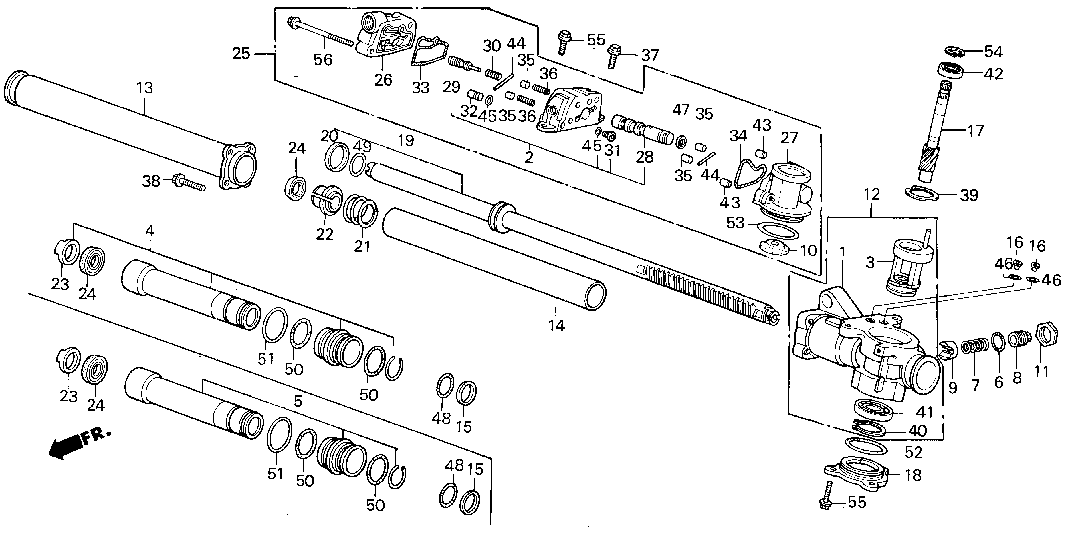 53633-SB4-952 - GASKET, CYLINDER END (BEIGE) (NOK)