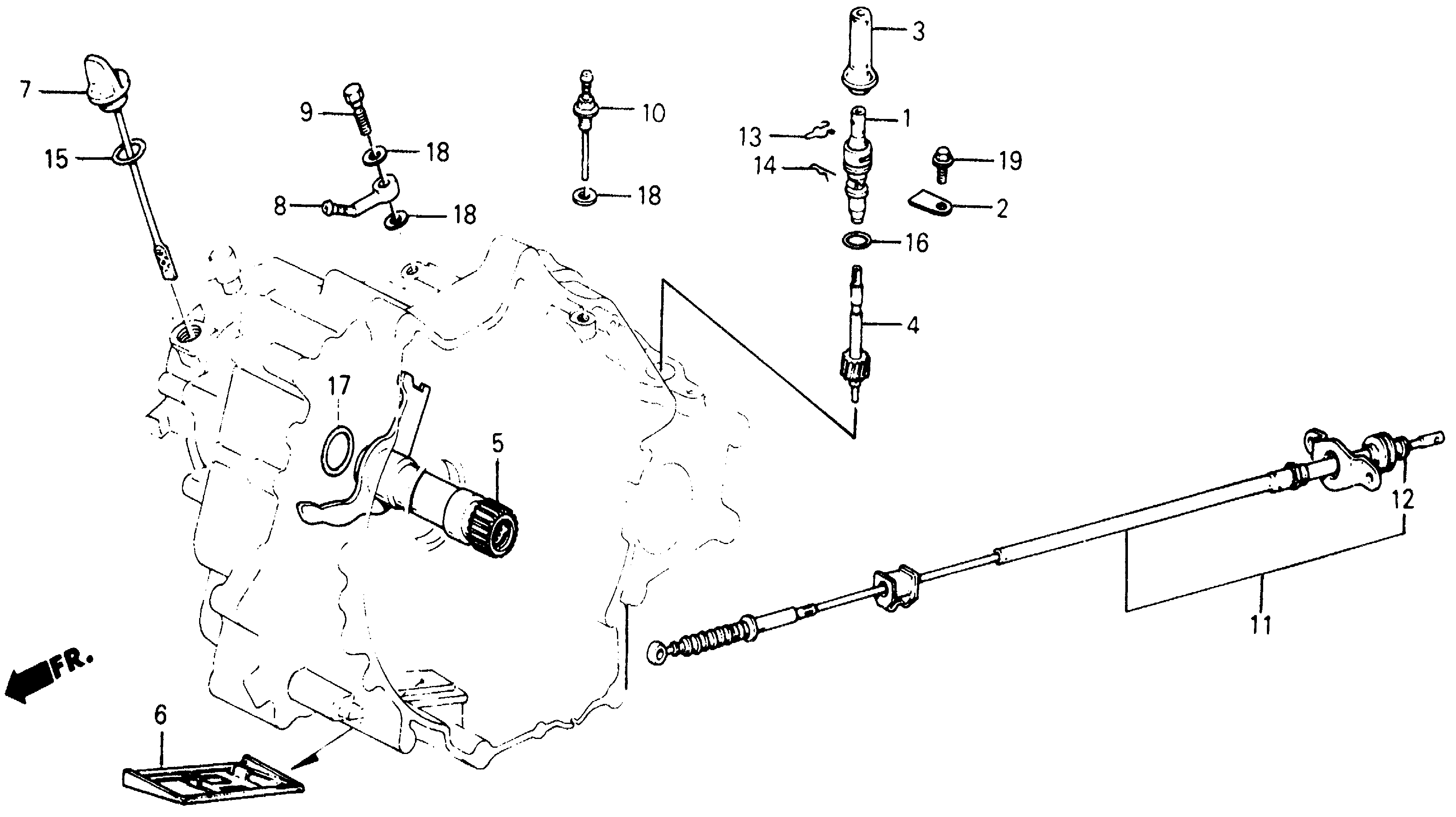 54315-SB6-772 - WIRE, CONTROL (KOKOKU)