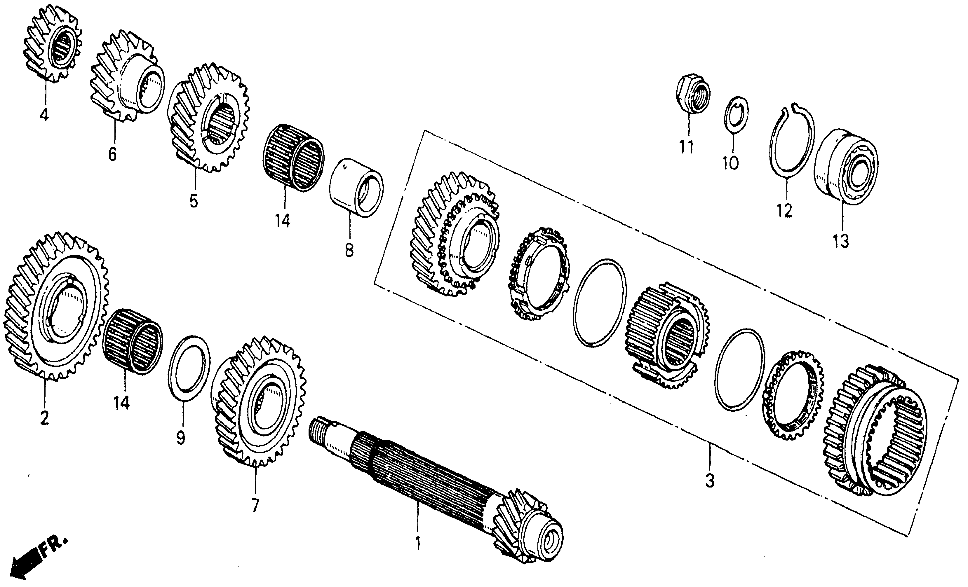 23918-PH8-000 - COLLAR B, DISTANCE (36X44X29) (0.00/-0.02)