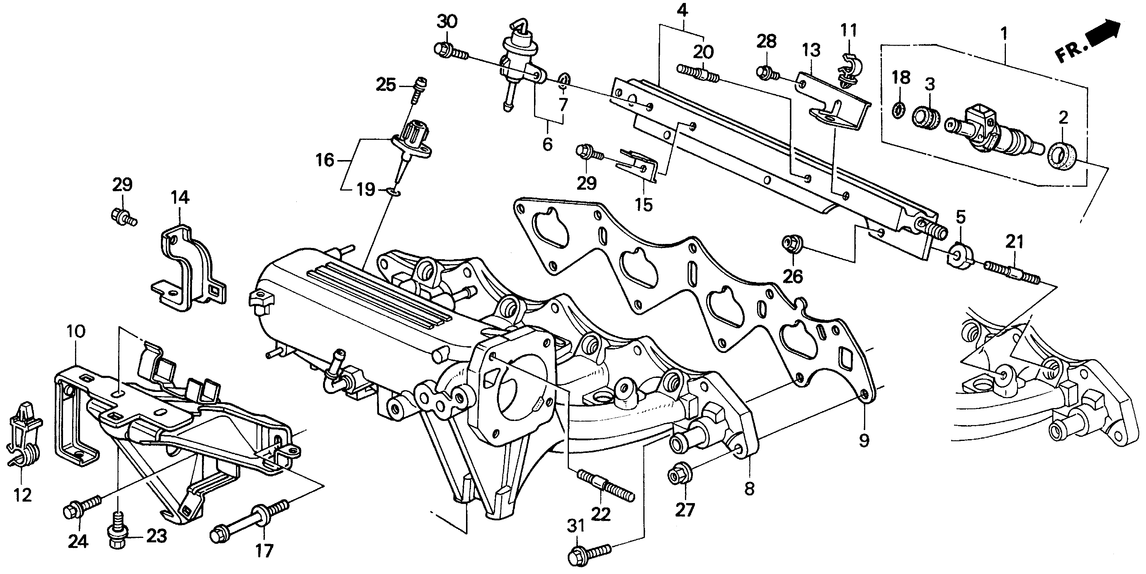 16620-P30-A00 - PIPE ASSY., FUEL