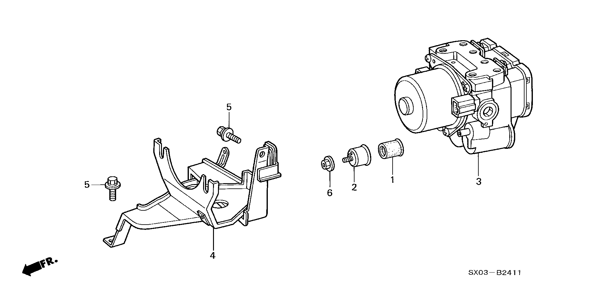 57110-S0A-003 - MODULATOR ASSY.