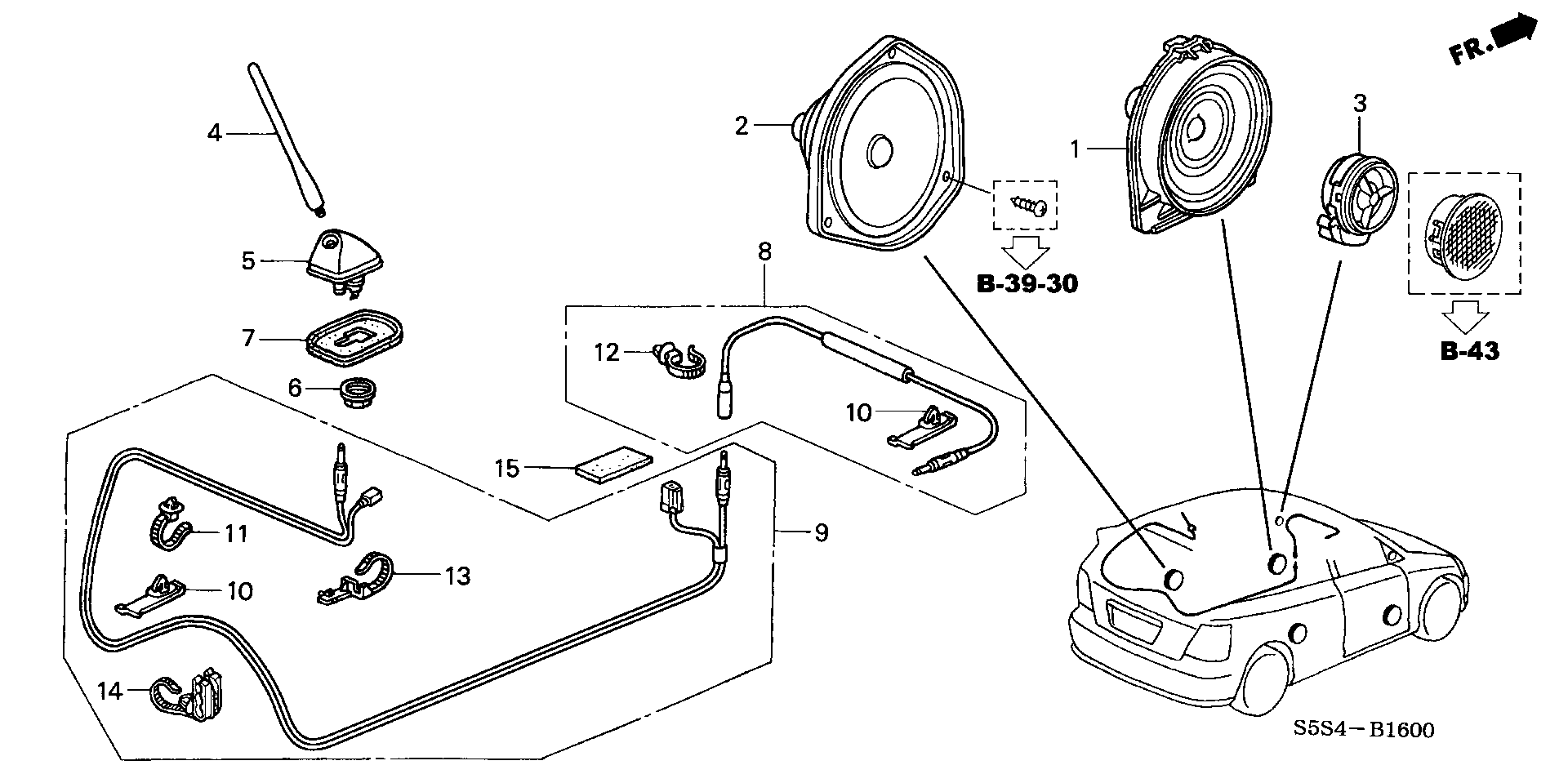 39151-SWA-305 - ELEMENT ASSY. (YOKOO)