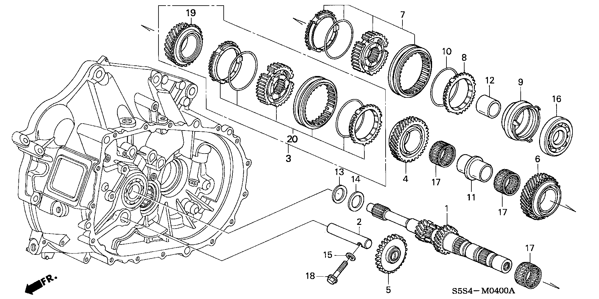 91002-RAS-003 - BEARING, BALL (28X72X18)