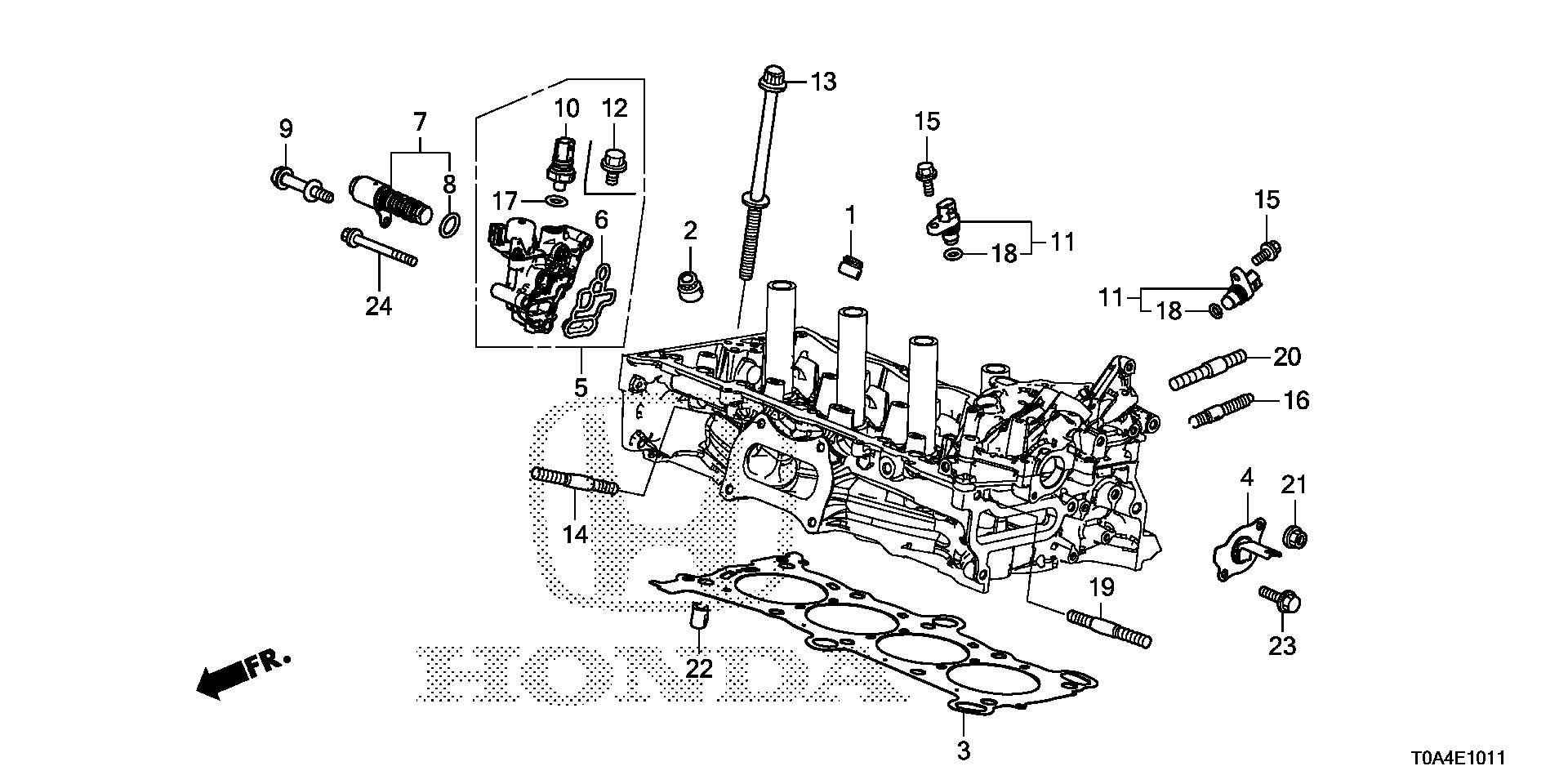 15815-5A2-A01 - FILTER ASSY., SPOOL VALVE