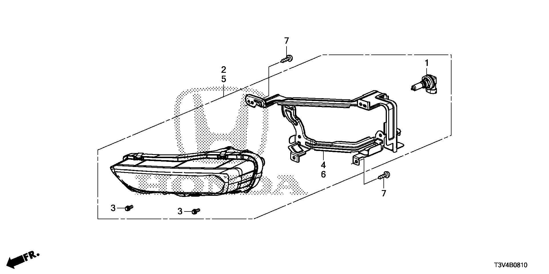 33961-T3V-A01 - BRACKET, L.