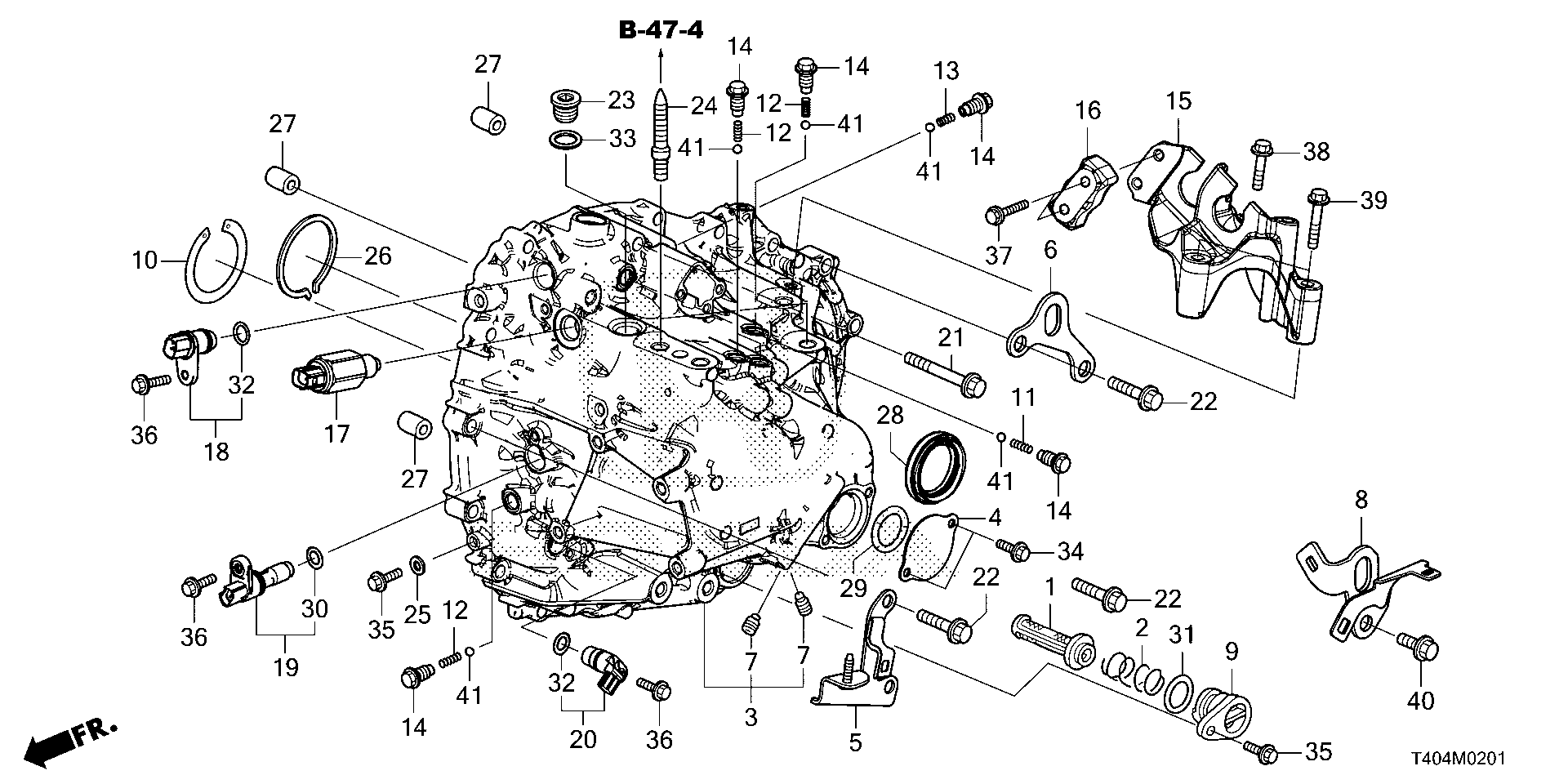 CASE, TRANSMISSION MT TRANSMISSION CASE Honda Civic Type R Parts